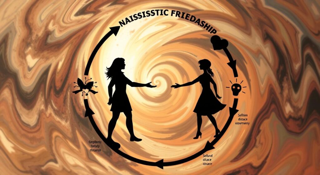 narcissistic friendship cycle