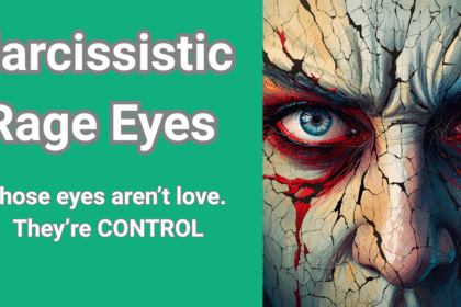 Example of narcissistic rage eyes used as a weapon of emotional abuse and manipulation