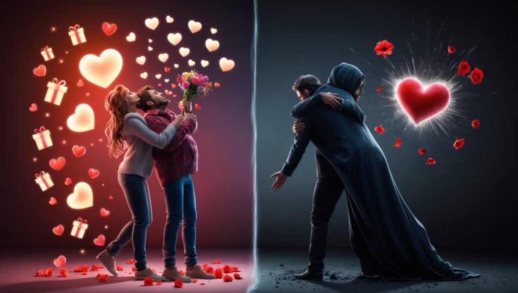 Narcissists Alternate Between Love-Bombing and Disappearing Acts