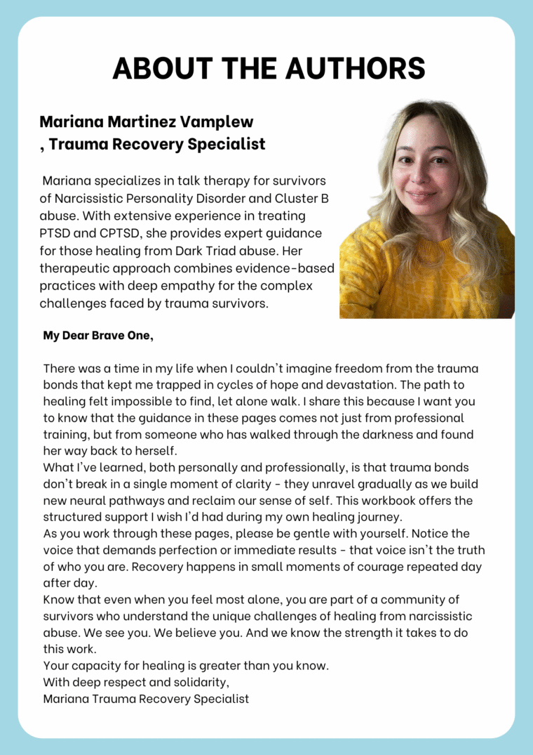 30 Day Trauma Bond Recovery Workbook - Image 4