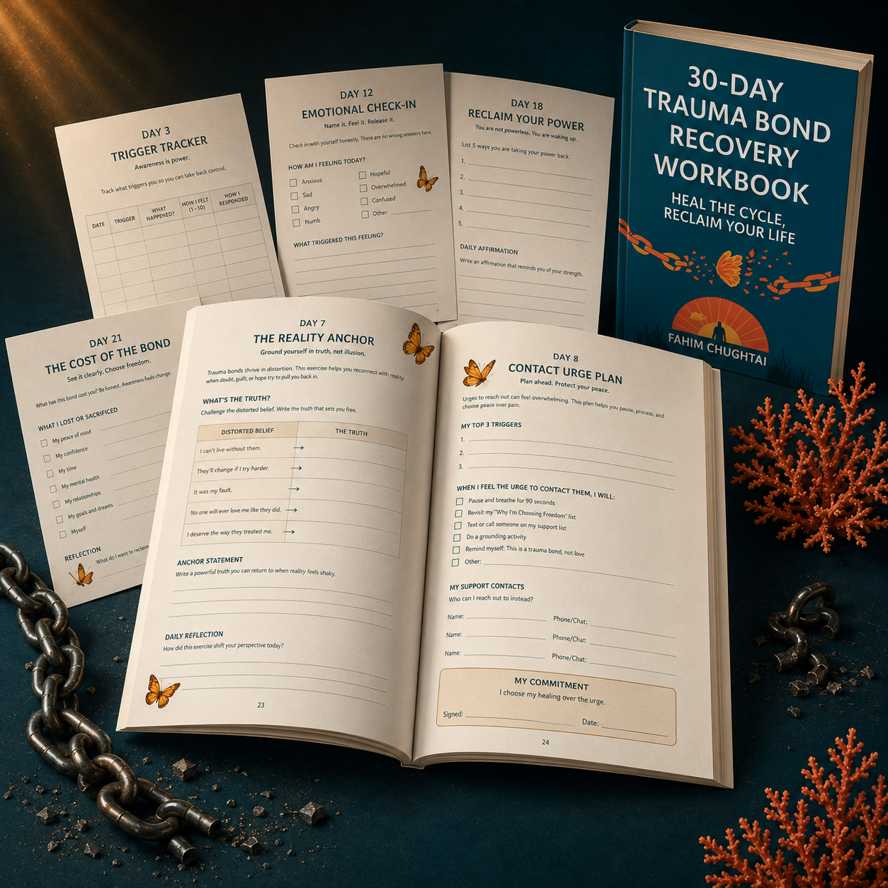 30 Day Trauma Bond Recovery Workbook - Image 2