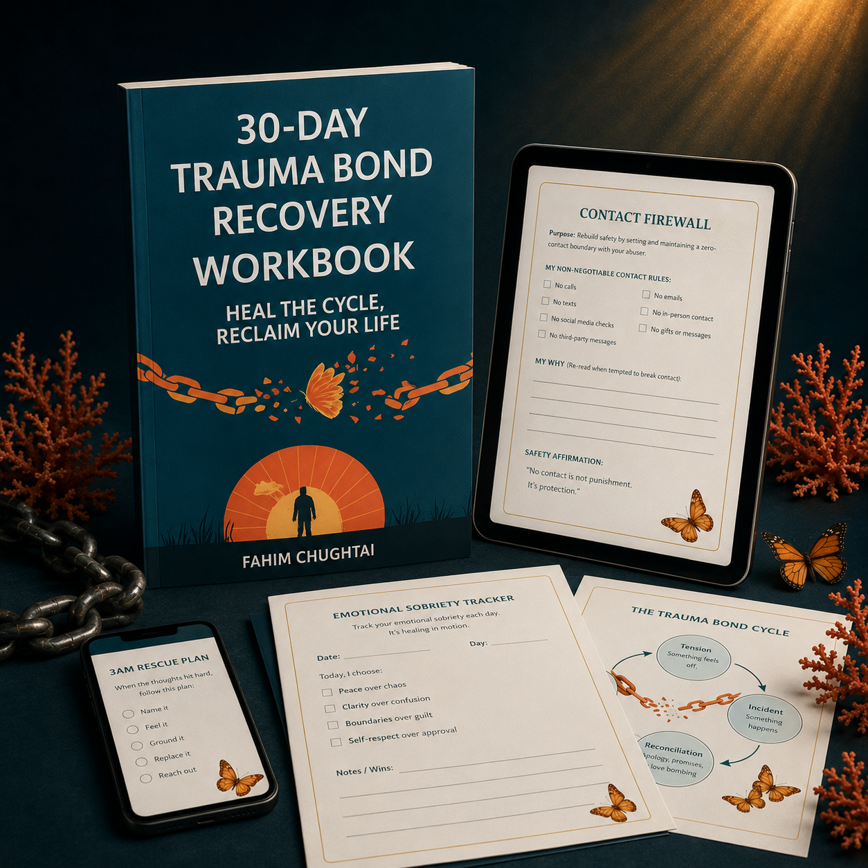 30 days trauam bond recovery workbook