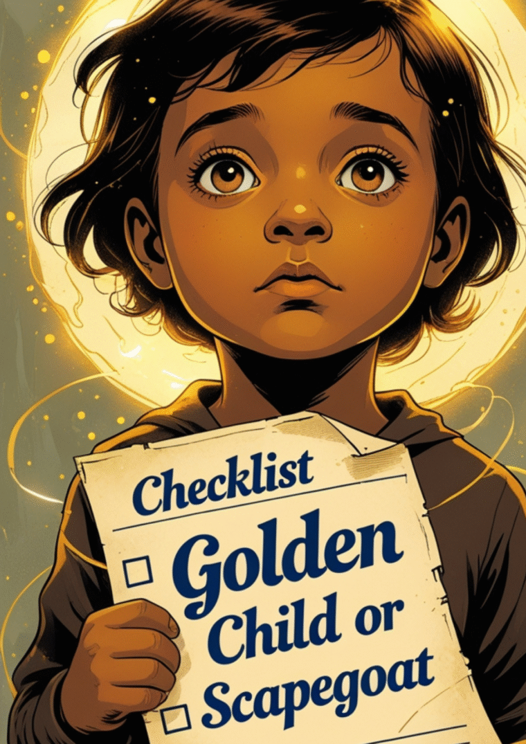 GOLDEN CHILD OR SCAPEGOAT FAMILY ROLE IDENTIFIER Checklist