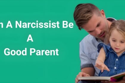 Can a narcissist be a good parent - Father reading with daughter showing difference between genuine and performative parenting