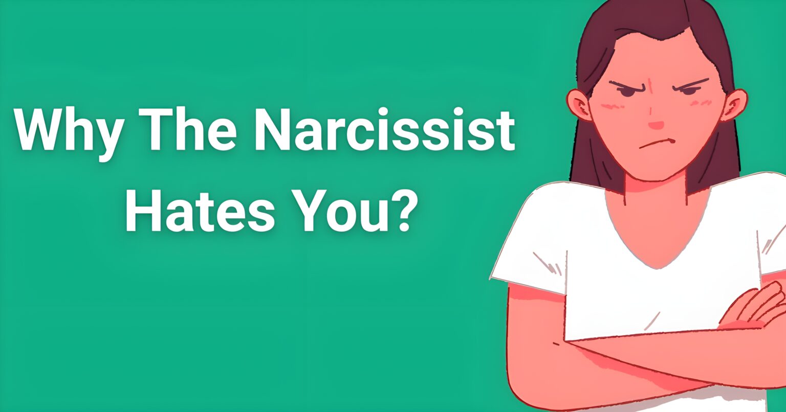 Why the narcissist hates you - Illustrated person showing angry contemptuous expression representing narcissistic hatred