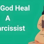 Person praying with open Bible asking can God heal a narcissist - spiritual guidance for abuse survivors"