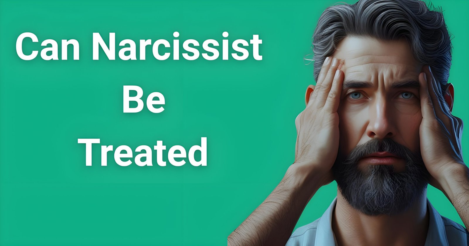 Can narcissist be treated - Man in emotional distress questioning if narcissistic personality disorder treatment works