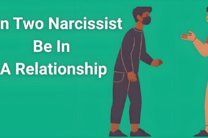 Two people facing away from each other representing narcissists in a relationship conflict