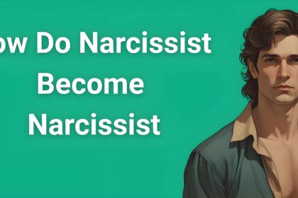 How do narcissist become narcissist - Artistic representation of complex psychological development and childhood origins of narcissistic personality