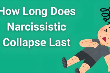 How long does narcissistic collapse last - Illustrated person experiencing psychological breakdown and distress