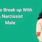 Woman planning escape from toxic relationship - how to break up with narcissist male safely