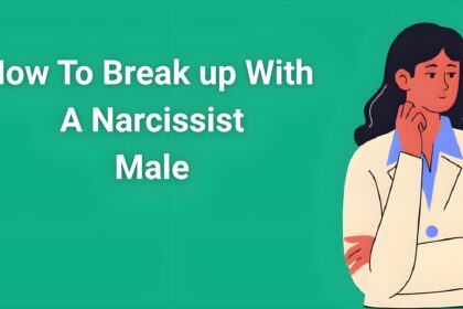 Woman planning escape from toxic relationship - how to break up with narcissist male safely