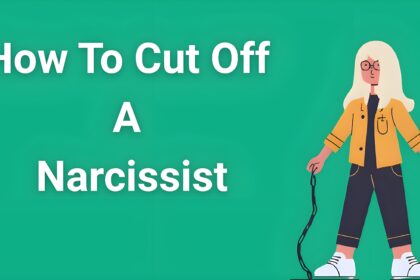 Person breaking free from chains representing how to cut off a narcissist and reclaim personal freedom and mental health