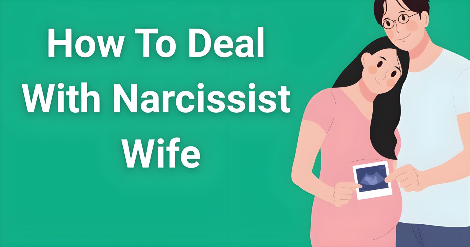 How to deal with narcissist wife - Couple with ultrasound representing the hidden challenges behind seemingly perfect relationships