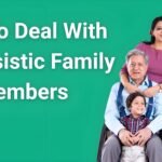 How to deal with narcissistic family members - Multi-generational family portrait showing hidden dysfunction behind perfect family facade