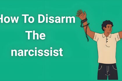 Person breaking free from psychological chains representing how to disarm the narcissist and escape manipulation