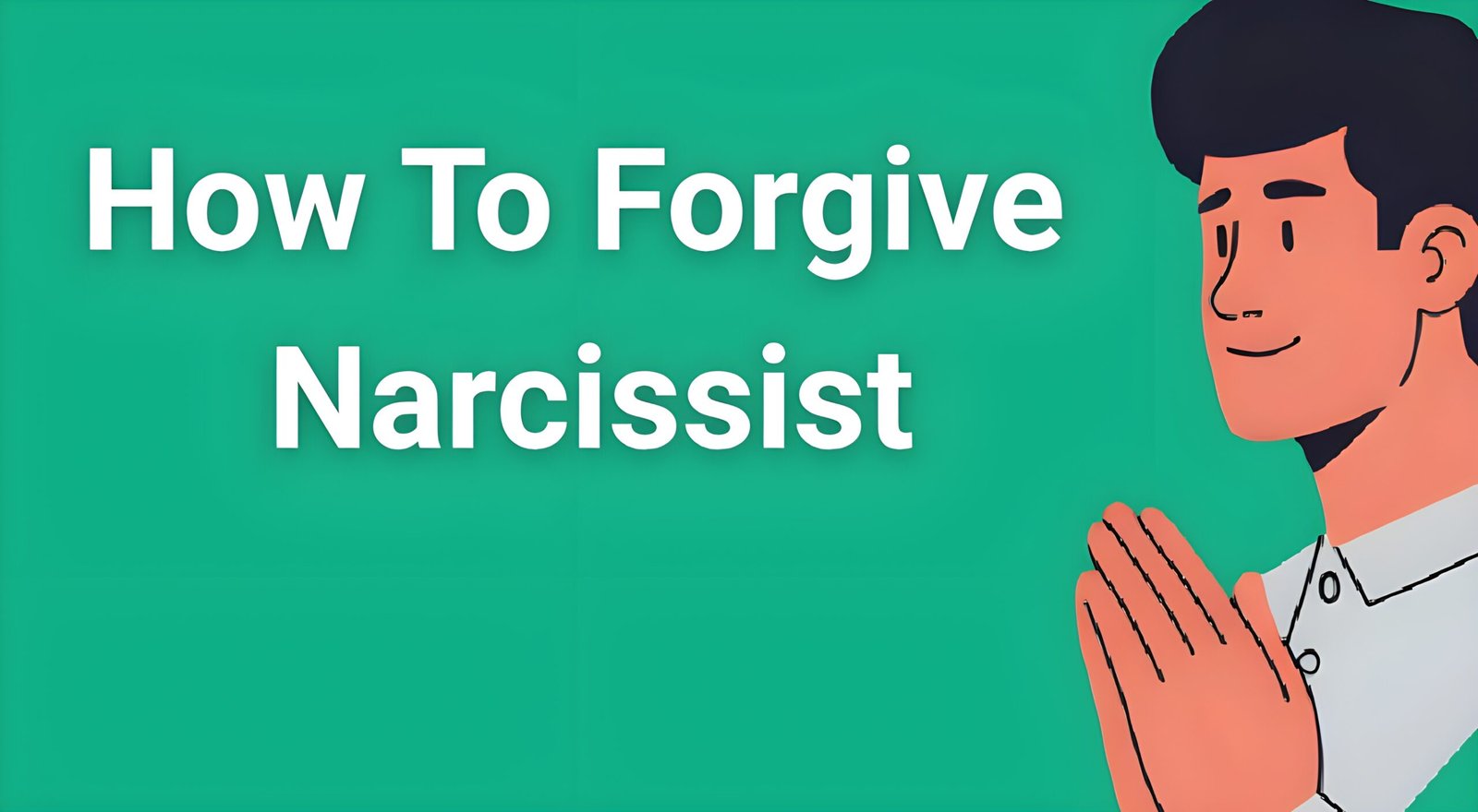 Person finding peace through self-forgiveness after narcissistic abuse, representing emotional healing and recovery