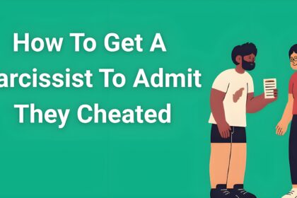 Person confronting narcissistic partner about cheating with evidence and calm demeanor