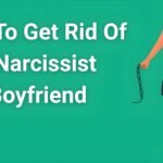 Woman breaking free from chains representing liberation from narcissistic boyfriend abuse
