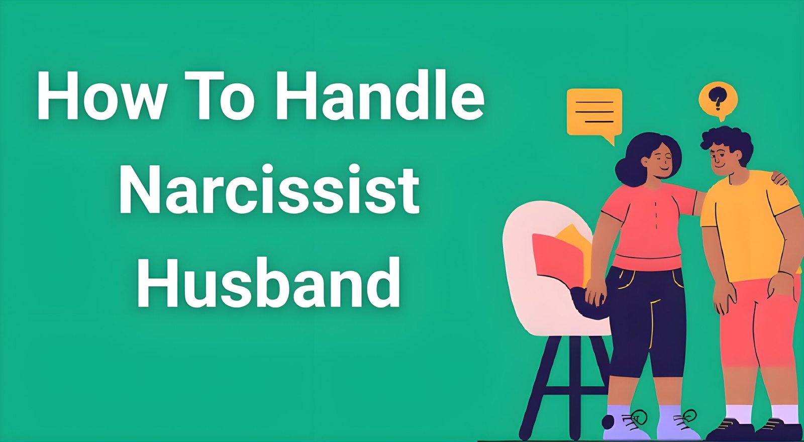Woman learning how to handle narcissist husband with protective strategies and boundary-setting techniques