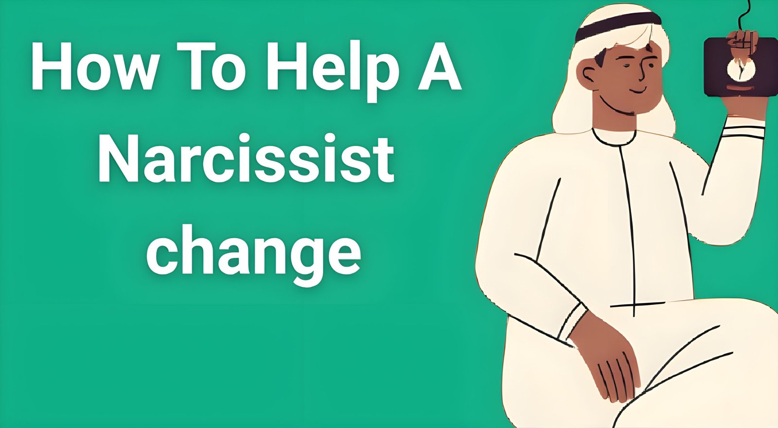 Person setting boundaries while supporting narcissist change - healthy relationship dynamics