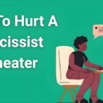 Person setting boundaries with narcissist cheater - reclaiming power and healing