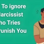 Person finding peace and strength while learning how to ignore a narcissist who tries to punish you through toxic manipulation tactics