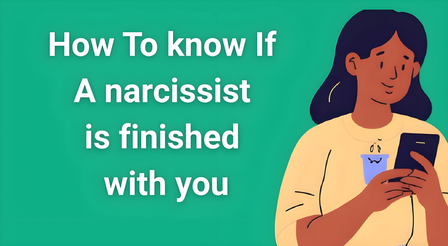 Person looking thoughtful while reading about narcissistic relationship warning signs on their phone, representing the search for clarity in toxic relationships