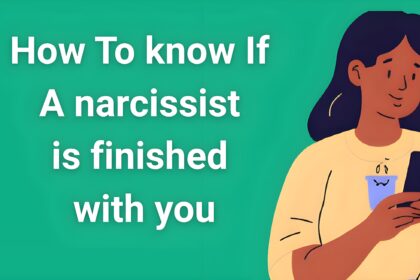 Person looking thoughtful while reading about narcissistic relationship warning signs on their phone, representing the search for clarity in toxic relationships