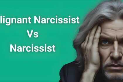 Person holding head in hands showing distress - Malignant Narcissist vs Narcissist comparison guide featured image