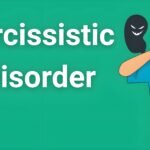Narcissistic disorder - Person suffering psychological distress from dark manipulative shadows representing hidden abuse reality