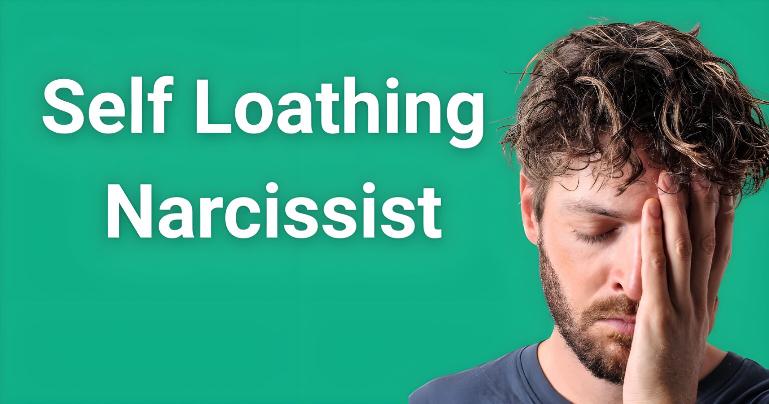 Self loathing narcissist showing manipulative vulnerability - man displaying emotional distress and self-criticism as control tactic