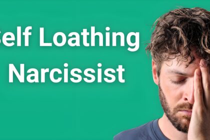 Self loathing narcissist showing manipulative vulnerability - man displaying emotional distress and self-criticism as control tactic