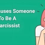 What causes someone to be a narcissist - illustration showing person in contemplative pose representing psychological development factors