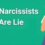 Why narcissists lie - Woman whispering showing deceptive behavior and manipulation tactics explained by therapist