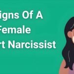 Woman with hidden face representing the 7 signs of a female covert narcissist using manipulation and victim-playing tactics