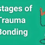 "Person breaking free from emotional chains representing the 7 stages of trauma bonding cycl