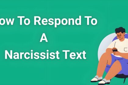 Person confidently typing response on smartphone, learning how to respond to a narcissist text with boundaries and self-protection strategies