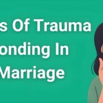 Person looking confused and distressed while holding wedding rings, representing the internal conflict of trauma bonding in marriage