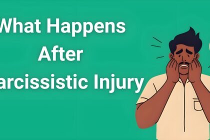 Person showing signs of narcissistic rage after experiencing injury to their ego, illustrating the dark cycle of aftermath behaviors