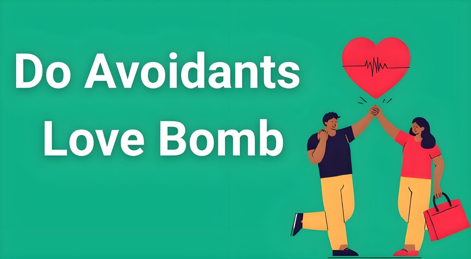 Confused person questioning if avoidant partner is love bombing or showing genuine affection in relationship