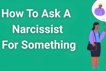 Person learning safe communication strategies for asking narcissist for help without conflict or abuse