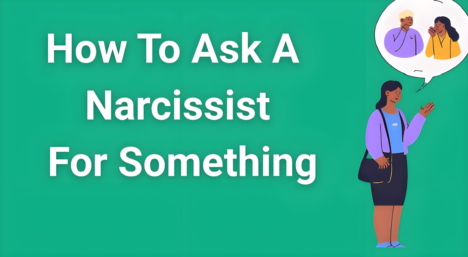 Person learning safe communication strategies for asking narcissist for help without conflict or abuse