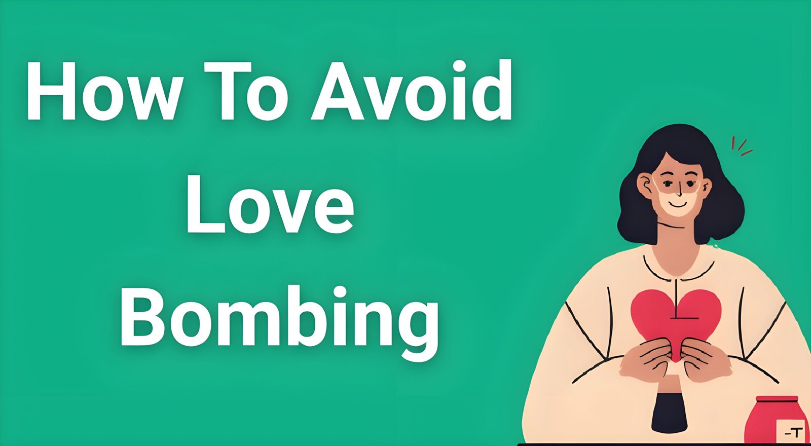 Person setting healthy boundaries in relationship, protecting themselves from love bombing manipulation tactics