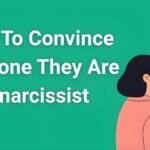 Person looking in mirror reflecting narcissistic self-awareness and the challenge of convincing someone they are a narcissist