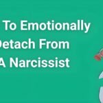 Person breaking free from emotional chains representing how to emotionally detach from a narcissist
