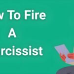 Business manager reviewing termination documents while protecting against narcissistic employee retaliation and legal consequences