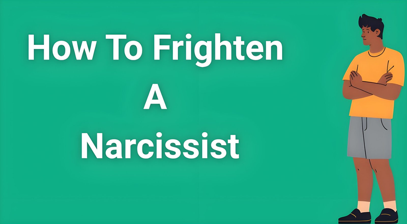 Person standing confidently with arms crossed, representing emotional independence and boundary-setting against narcissistic manipulation