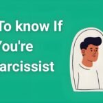 Person looking in mirror reflecting on narcissistic behavior vs healthy confidence - self-assessment guide