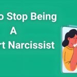 Person looking in mirror reflecting on how to stop being a covert narcissist and build authentic relationships